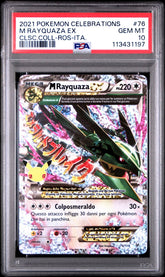 #76 M RAYQUAZA EX PSA 10