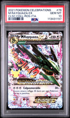 #76 M RAYQUAZA EX PSA 10