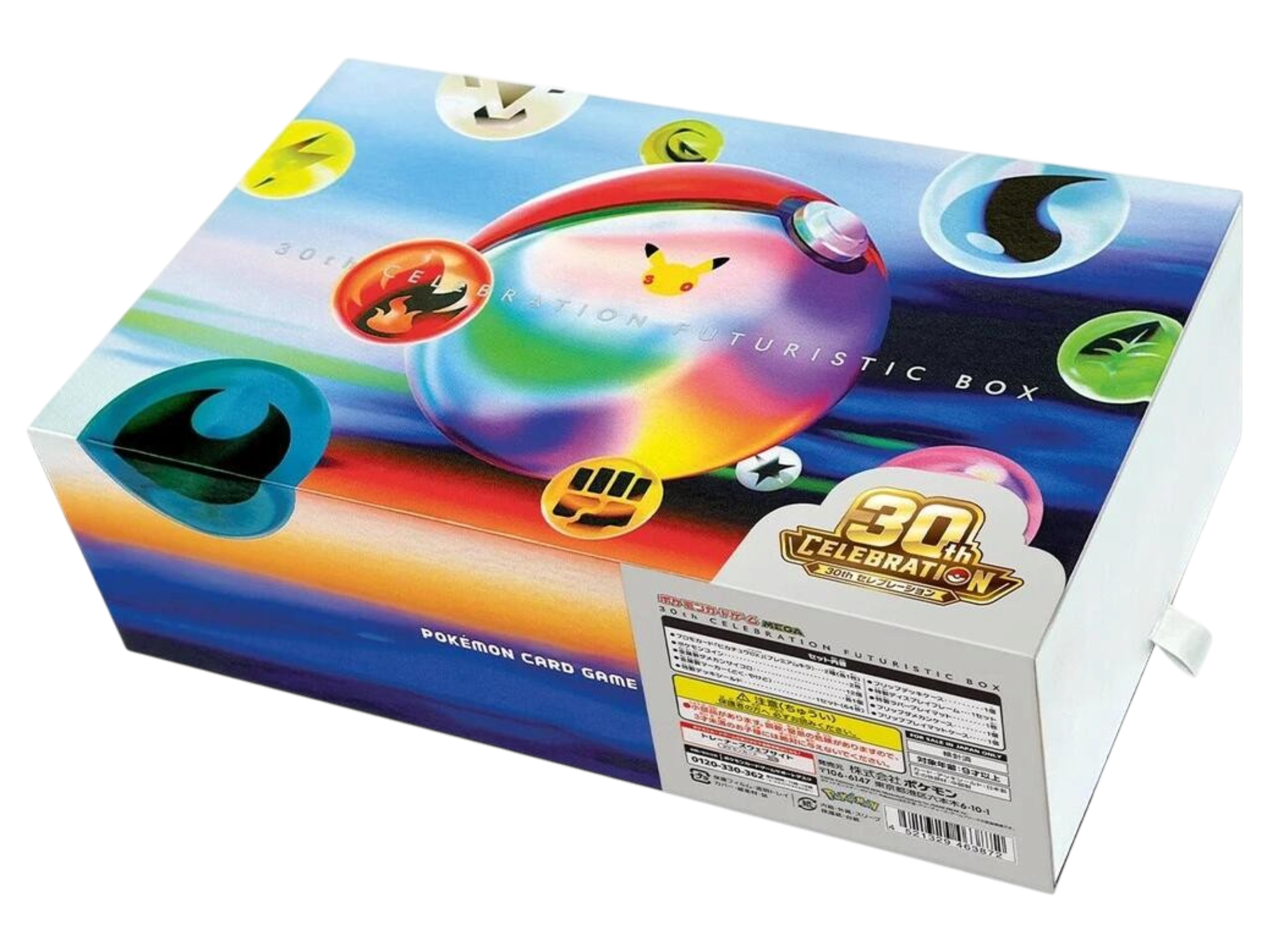 Jap Pokémon – 30th Anniversary Futuristic Box
