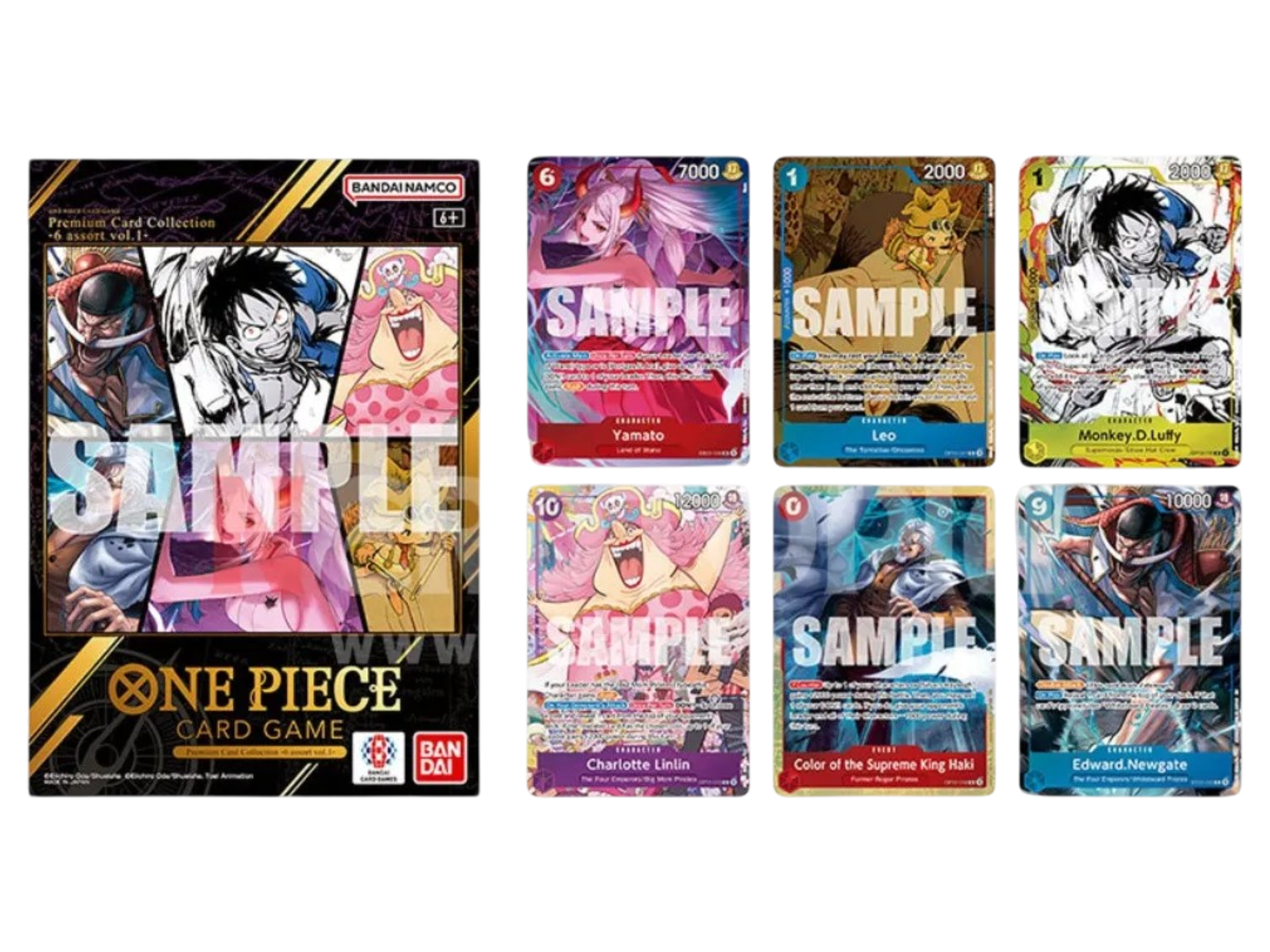 Jap One Piece – Premium Card Collection 6 Assort Vol. 1