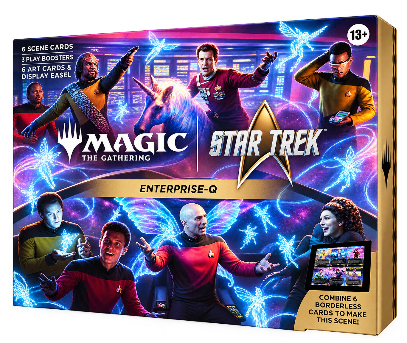 Magic: The Gathering - Star Trek - Scene Box - Enterprise-Q - Eng