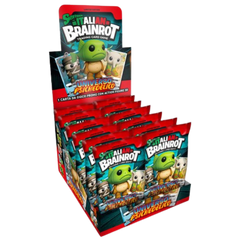 Skifidol - Italian Brainrot TCG - Box 12 Portachiavi 3D + Carta Speciale - Universo Psichedelico