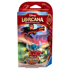 Disney Lorcana - Il Regno di Jafar - Starter Deck Rubino/Acciaio