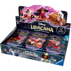 Disney Lorcana : Rise of the Floodborn – Display con 24 booster pack (inglese)