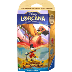Disney Lorcana - Nelle Terre d'Inchiostro - Rubino & Zaffiro - Starter Deck (Ita)