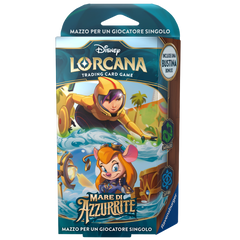 Disney Lorcana - Mare di Azzurrite – Starter Deck Smeraldo/Zaffiro (ITA)