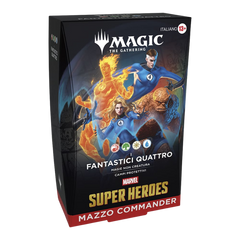 Magic Marvel Super Heroes Commander deck I Fantasici Quattro ITA