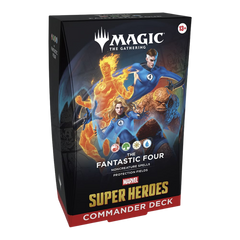 Magic Marvel Super Heroes Commander deck Fantastic Four ENG
