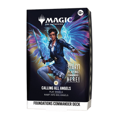 Magic: The Gathering Foundations Commander Deck Calling All Angels ENG