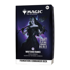 Magic: The Gathering Foundations Wretched Ranks Commander Deck ENG