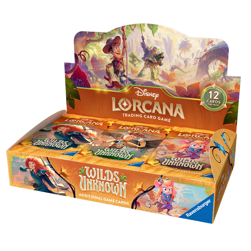 Lorcana - Box 24 Buste - Wilds Unknown - ENG