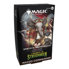 Magic I Segreti di Strixhaven mazzo Commander Spirito di Archeorocca ITA