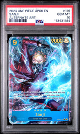 #119 SANJI PSA 10