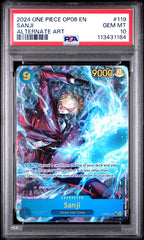 #119 SANJI PSA 10