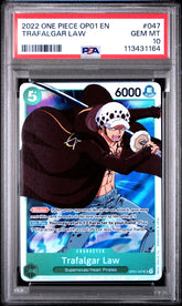 #047 TRAFALGAR LAW PSA 10 PRE-ERRATA