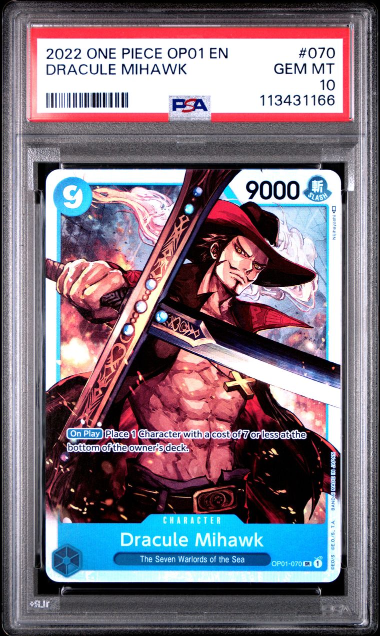 #070 DRACULE MIHAWK PSA 10