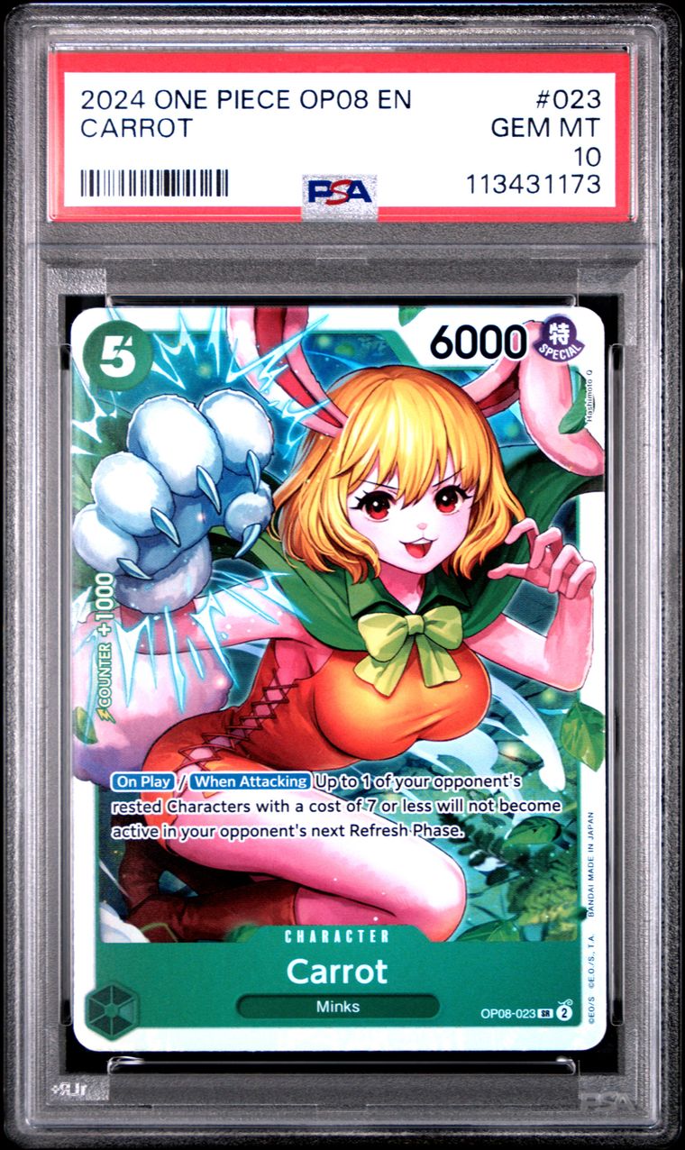 #023 CARROT PSA 10