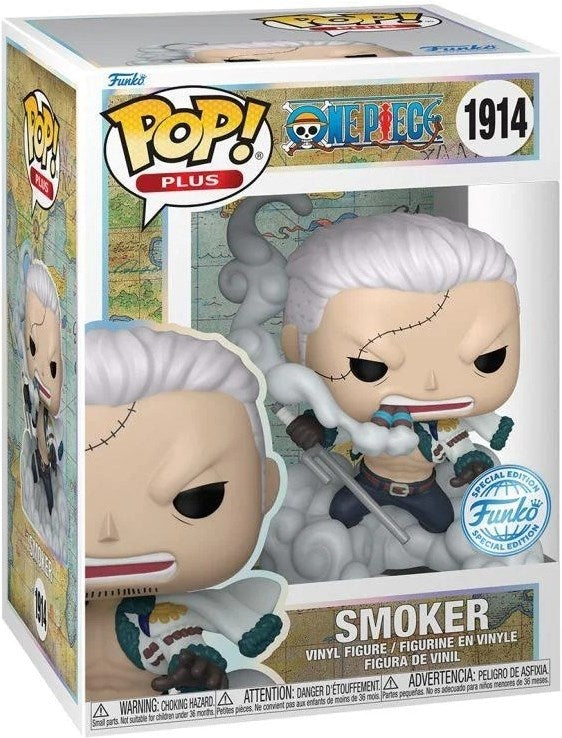 Funko Pop ! Animation - One Piece (1914) Smoker Figure (Exclusive) 9 Cm