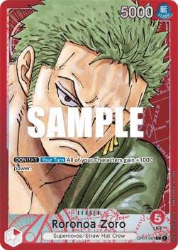 Roronoa Zoro (OP01-001) (V.2) Romance Dawn