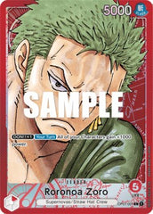 Roronoa Zoro (OP01-001) (V.2) Romance Dawn
