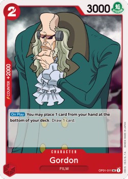 Gordon (OP01-011) Romance Dawn