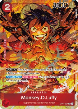 Monkey.D.Luffy (OP01-024) (V.2) Romance Dawn