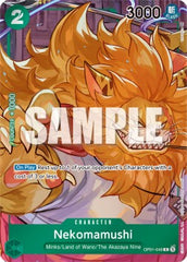 Nekomamushi (OP01-048) (V.2) Romance Dawn (Pre-Errata)