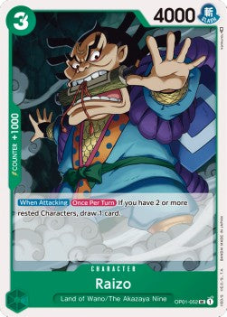Raizo (OP01-052) Romance Dawn