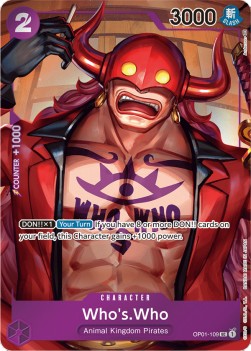 Who's.Who (OP01-109) (V.2) Romance Dawn
