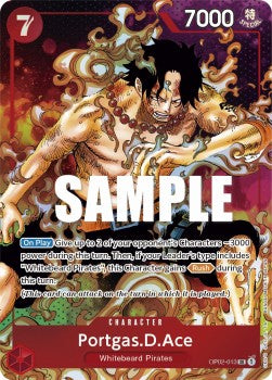 Portgas.D.Ace (OP02-013) (V.2) Paramount War