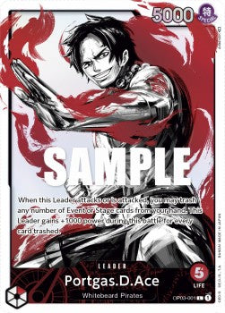 Portgas.D.Ace (OP03-001) (V.2) Pillars of Strength