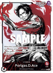 Portgas.D.Ace (OP03-001) (V.2) Pillars of Strength