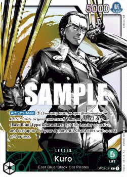 Kuro (OP03-021) (V.2) Pillars of Strength