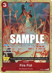 Fire Fist (OP03-018) (V.2) Pillars of Strength