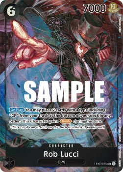 Rob Lucci (OP03-092) (V.2) Pillars of Strength