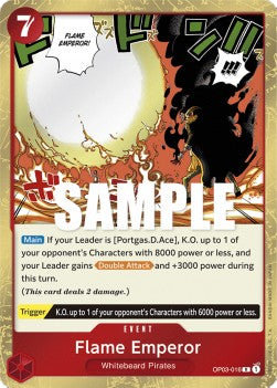 Flame Emperor (OP03-016) Pillars of Strength