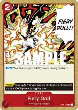 Fiery Doll (OP03-019) Pillars of Strength