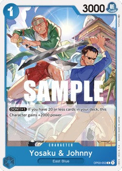 Yosaku &amp; Johnny (OP03-053) Pillars of Strength