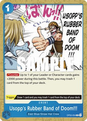 Usopp's Rubber Band of Doom!!! (OP03-054) Pillars of Strength
