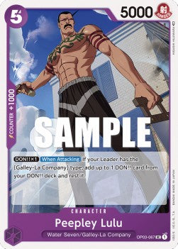 Peepley Lulu (OP03-067) Pillars of Strength