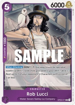 Rob Lucci (OP03-071) Pillars of Strength