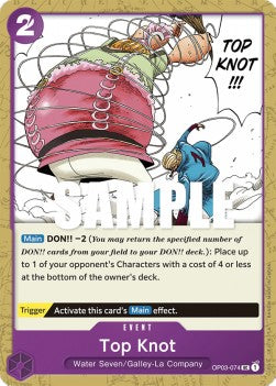 Top Knot (OP03-074) Pillars of Strength
