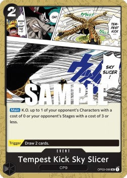 Tempest Kick Sky Slicer (OP03-096) Pillars of Strength