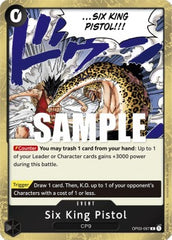 Six King Pistol (OP03-097) Pillars of Strength