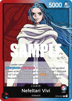 Nefeltari Vivi (OP04-001) (V.1) Kingdoms of Intrigue