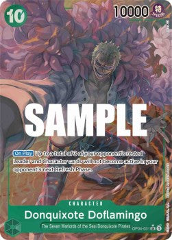 Donquixote Doflamingo (OP04-031) (V.2) Kingdoms of Intrigue