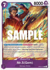Mr.5(Gem) (OP04-072) (V.1) Kingdoms of Intrigue