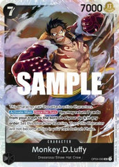 Monkey.D.Luffy (OP04-090) (V.1) Kingdoms of Intrigue