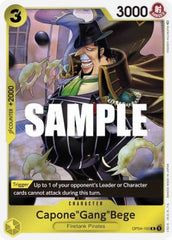Capone"Gang"Bege" (OP04-100) (V.1) Kingdoms of Intrigue