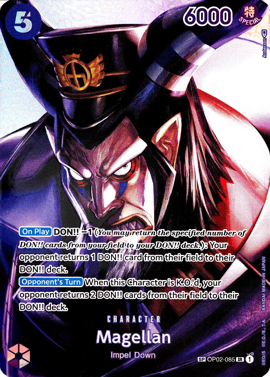 Magellan (OP02-085) Kingdoms of Intrigue